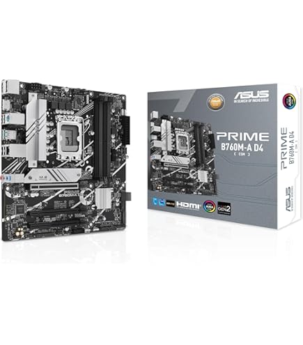 Amazon.com: ASUS Prime B760M-A D4 Intel® B760 (LGA 1700