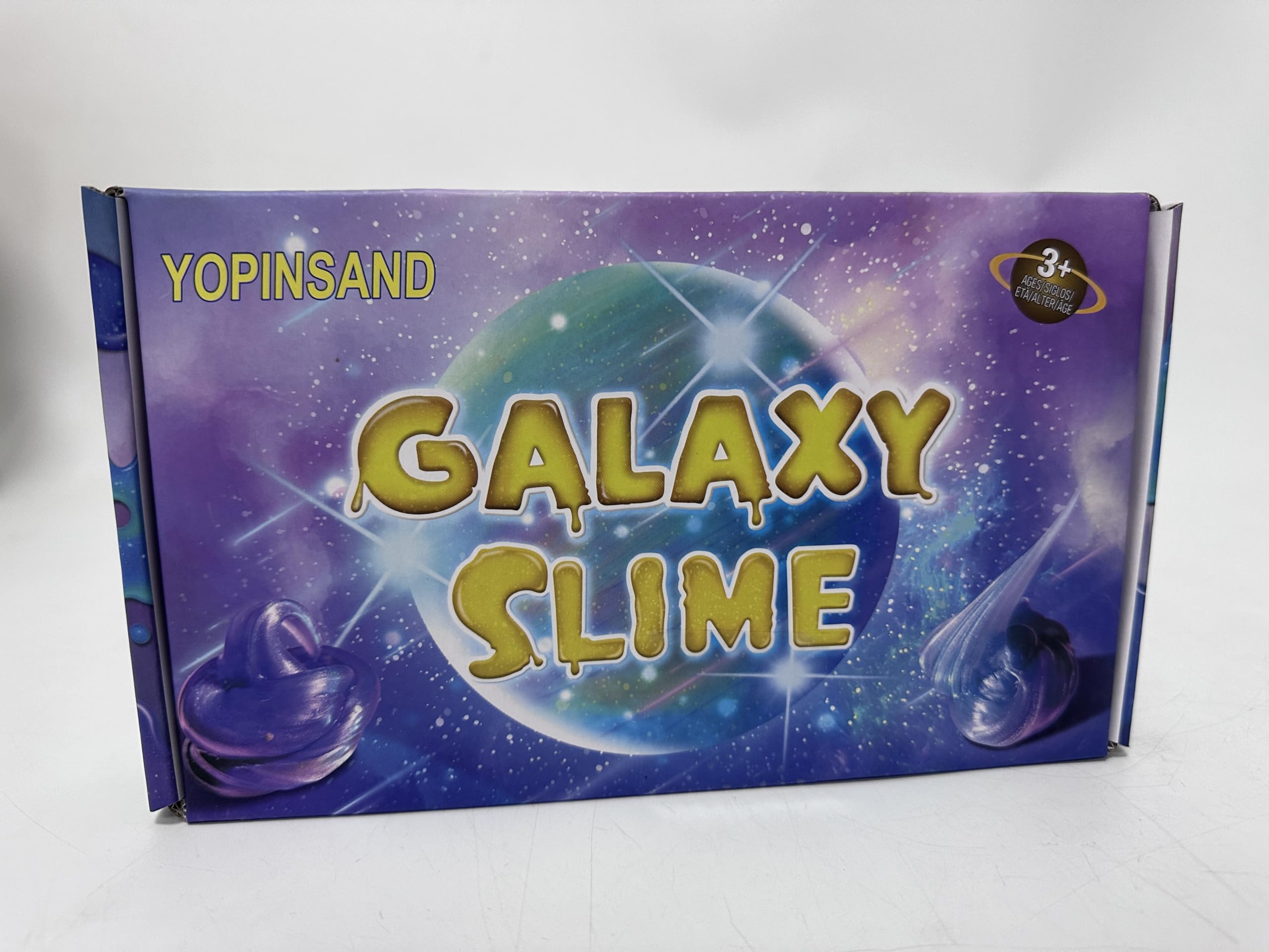 15 Pack Galaxy Slime Kit, Slime Party Favors for Kids, Stretchy & Non-Sticky Slime Pack, Slime Toy for Boys Girls 5-12