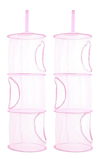 hanging mesh toy storage