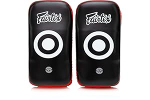 Fairtex Curved MMA Muay Thai Pads for Punching, Blocking, Kicking,Punch, Hitting |Light Weight & Shock Absorbent Boxing Mitts | Extra Padding for Sparring for Kickboxing & self Defense