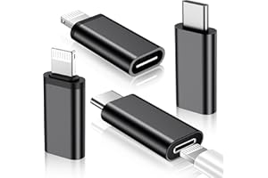 Temdan 4Pack USB C to Lightning Adapter for Apple Watch Ultra 8 9,iPhone 15/15 Pro/15 Pro Max/15 Plus 14 13 12,Serial Adapter,PD Fast Charging Transmission,Type C Charger Connector,Not for Audio/OTG