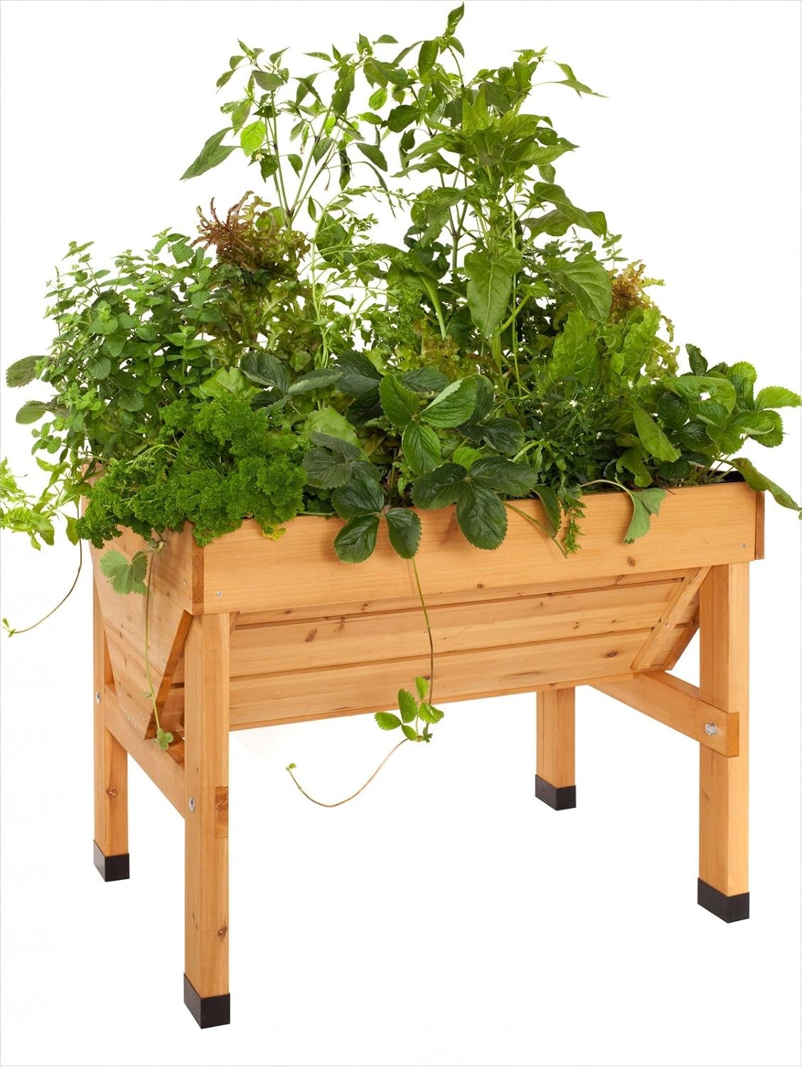 BALDUR-Garten - Jardinera de madera (100 x 78 x 80 cm, 1 unidad ...
