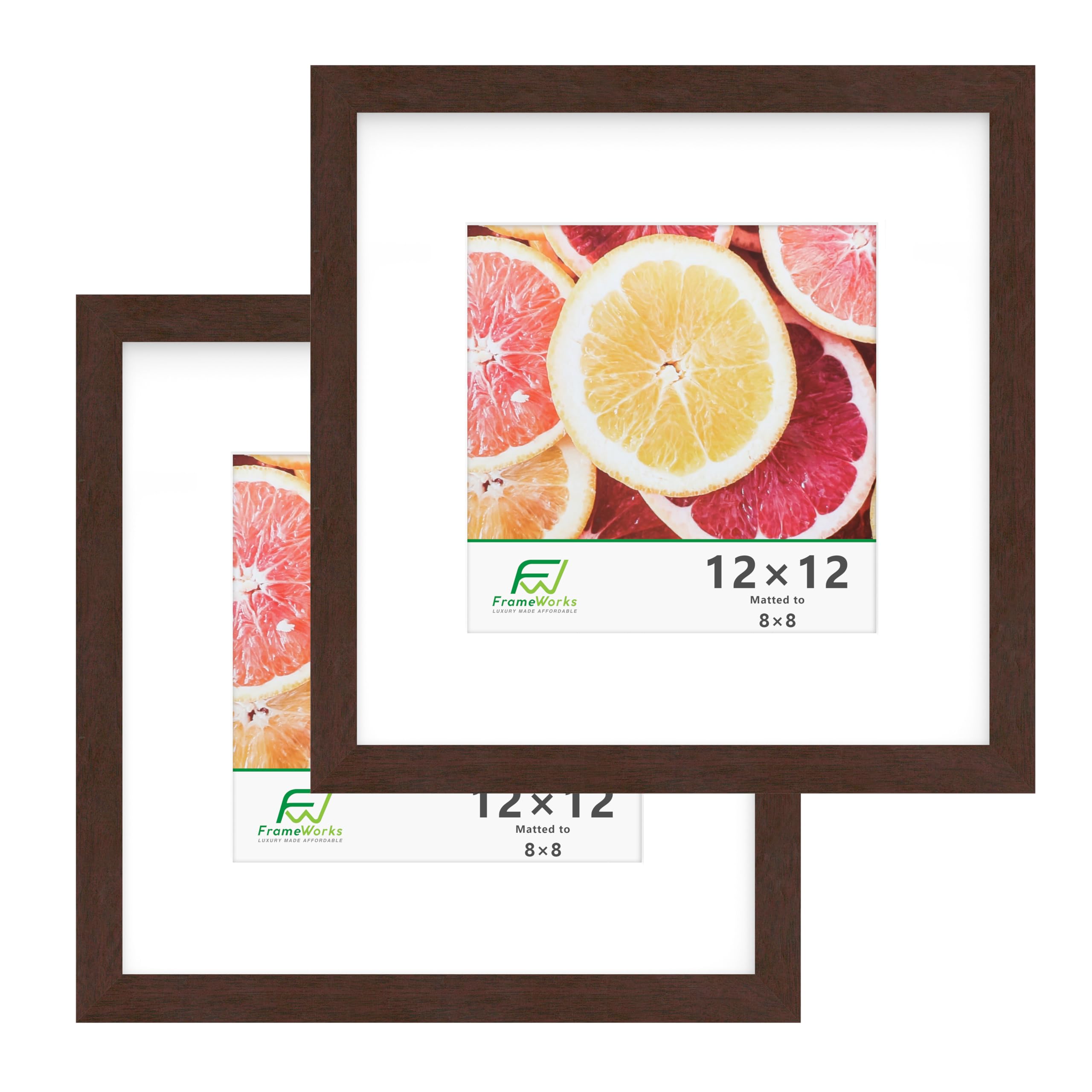 FrameWorks 2-Pack, 12x12 Matted to 8x8 Picture