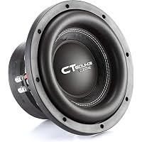 CT Sounds OZONE-12-D4 12" 1600W Max Car Subwoofer – Dual 4 Ohm Voice Coils
