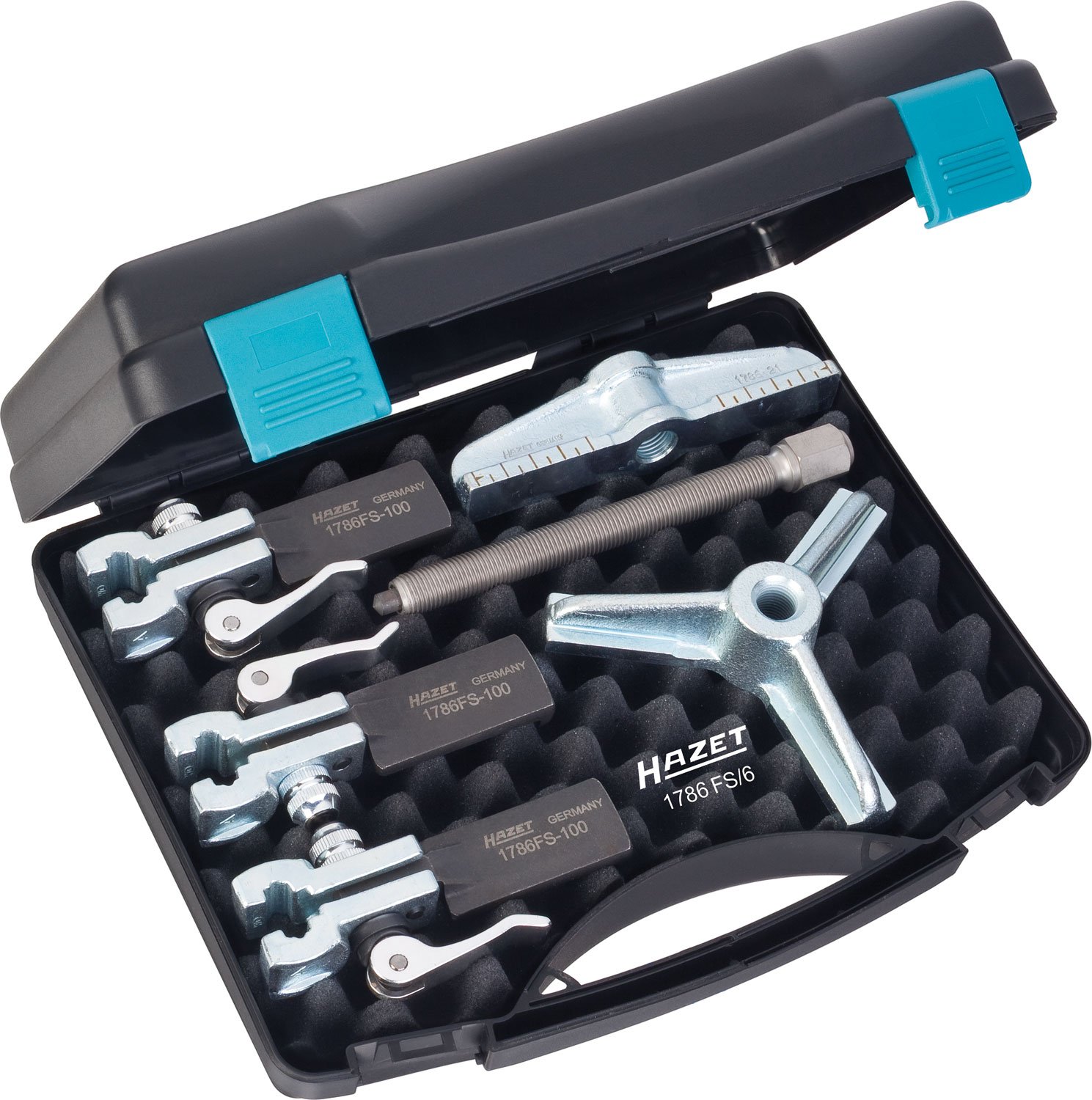 HAZET 1786FS/6 Quick-Clamping Puller Set - Multi-Colour