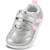 noorkiz Toddler Wide Toe Box Barefoot Shoes for Boys & Girls Zero Drop Sneakers Little Kids Tennis Running Casual Shoes Baby First Walking Non-Slip Shoe Lightweight Comfort Outdoor Activities