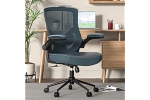 Office Chair, High Back Desk Chair Adjustable Height and Ergonomic Design Home Office Computer Chair Executive Lumbar Support