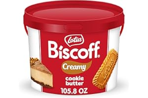 Lotus Biscoff - Cookie Butter Spread - Creamy -non GMO - Vegan- 105.8oz Pail