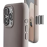 TineeOwl for iPhone 16 Pro Magnetic Case, Camera Control Button, Compatible with MagSafe, TPU, Minimalist, Slim/Thin, Grippy - Dune Series (Stone, iPhone 16 Pro)