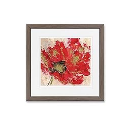 Wexford Home Red Infusion III Wall Art 15X15 Burly