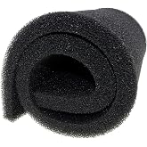 ALEGI Aquarium Filter Media Foam Material Cut to Fit, 12" x 36" x 1", 30ppi | Bio Pre Filter Sponge Pad Sheet, For Fish Tank