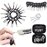 41 PCS Terminal Removal Tool Kit, Depinning Tool Kit, Pin Removal Tool | Pin Extractor Removal Tool, Electrical Tools Wire Connector, Pin Release Terminal Ejector Kit for Automotive, Home Appliance