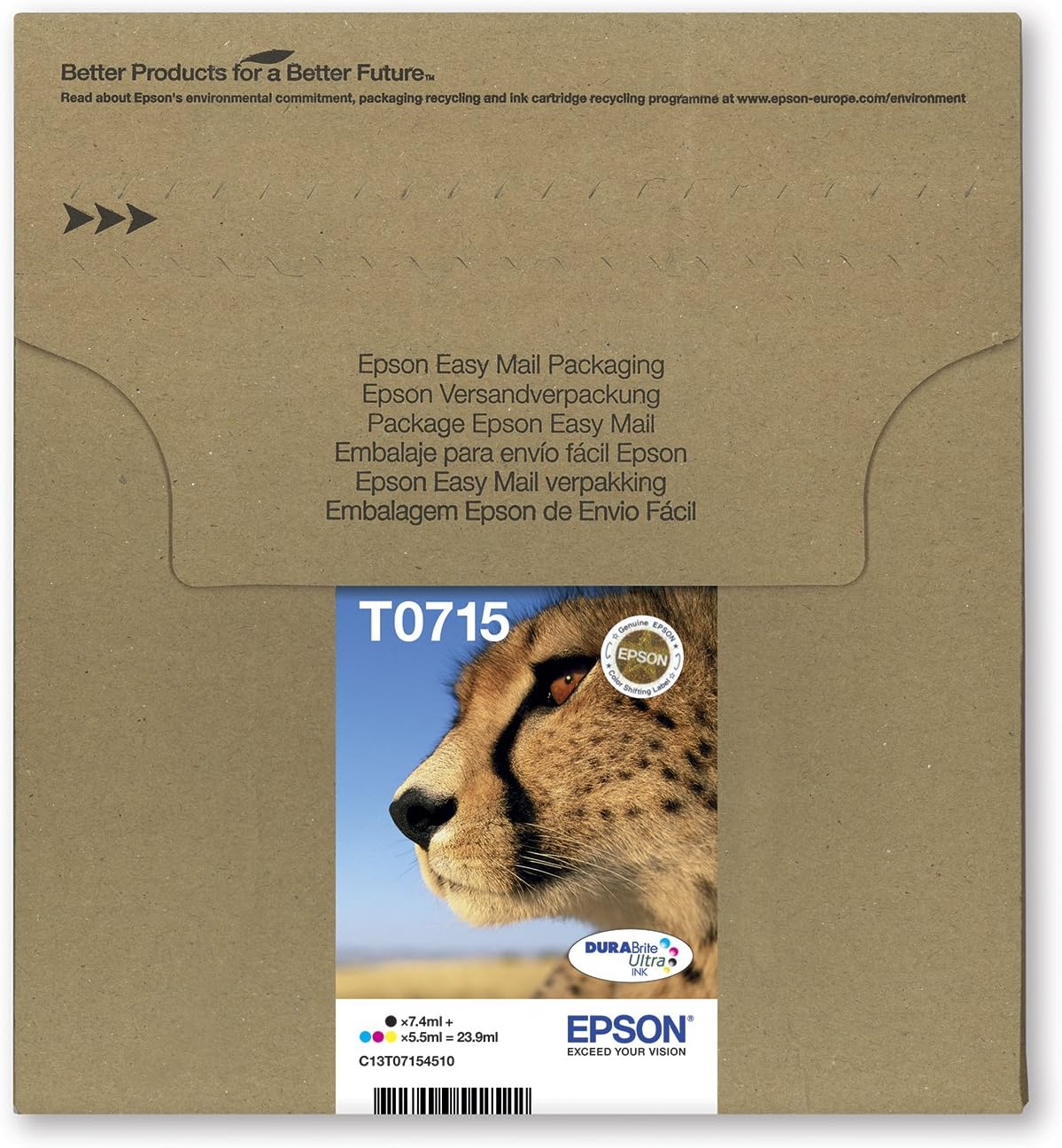 Epson T071 EasyMail multipack, C13T07154511