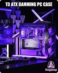 Segotep T3 White Mid-Tower ATX Gaming PC