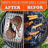 30-Pack Disposable Barbecue Trays 34x23x2.8cm Aluminum Foil Pans view 2