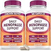 Menopause and Perimenopause Supplement for Women 10-1 Relief Formula for Hot Flashes, Night Sweats, Mood, Energy & Hormone – DIM, Ashwagandha, Vitamin D, DHEA, Zinc, Magnesium 2-Pack, 140 Capsules
