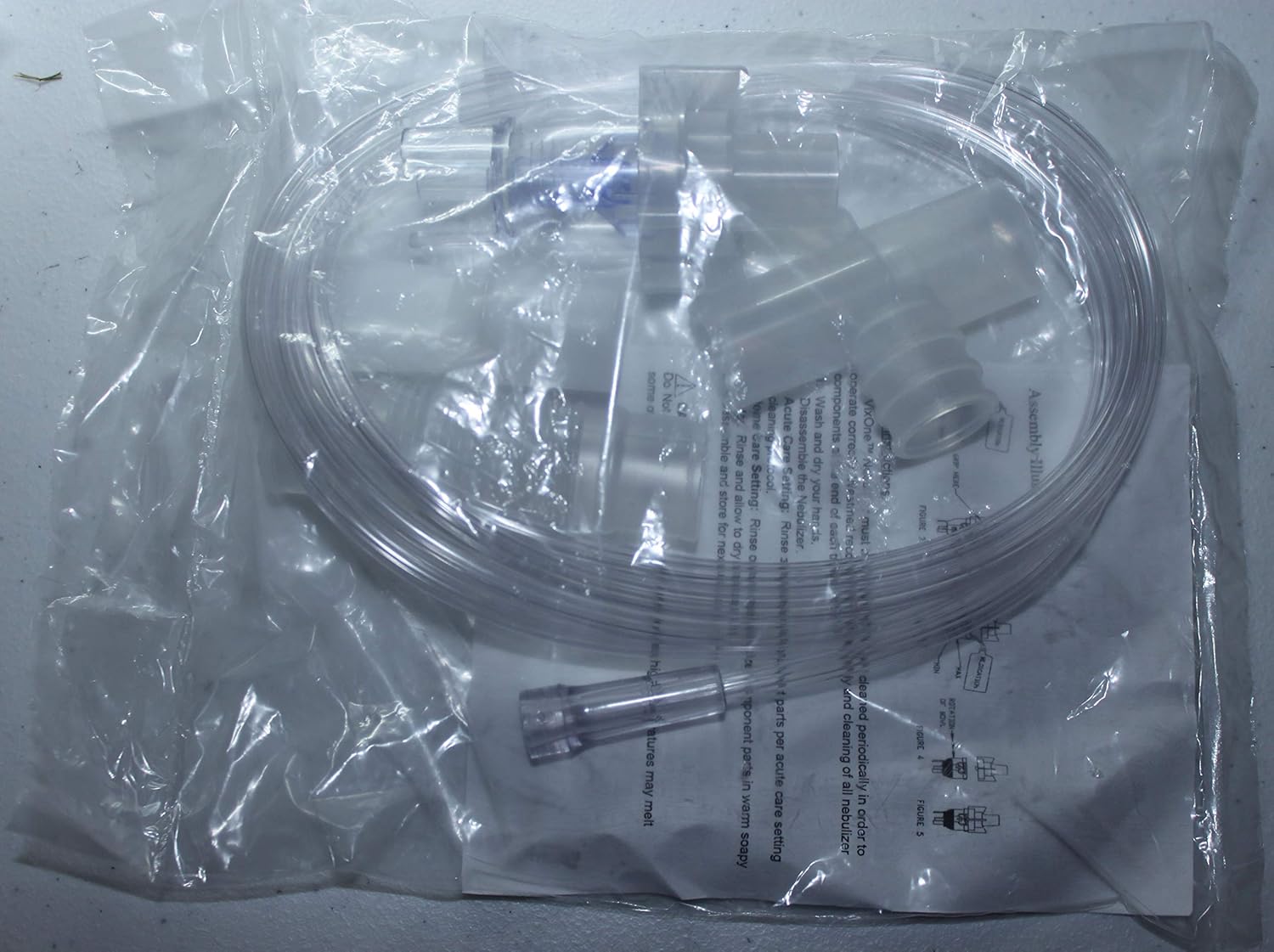 1-Pack Westmed #0210 VixOne Nebulizer Mouthpiece, Tee, Flex Hose, and 7' Kink Resistant Tubing: Health & Personal Care