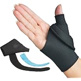Comfort Cool Thumb CMC Abduction Splint - Right, Medium | Thumb Stabilizer with Moldable Thermoplastic Insert for Arthritis, Neurological Conditions and Median Nerve Injury