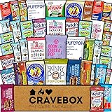 CraveBox Healthy Care Package (40 Count) Natural Food Bars Nuts Fruit Health Nutritious Snacks Variety Gift Box Pack Assortme