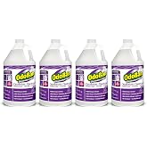 OdoBan Professional Disinfectant and Odor Eliminator Concentrate, Made in the USA, Lavender Scent, 4-Pack, 1 Gallon Each