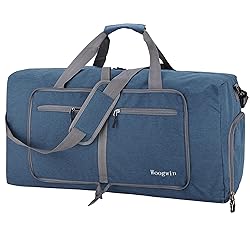 Woogwin Travel Duffel Bag Large Foldable Waterproof