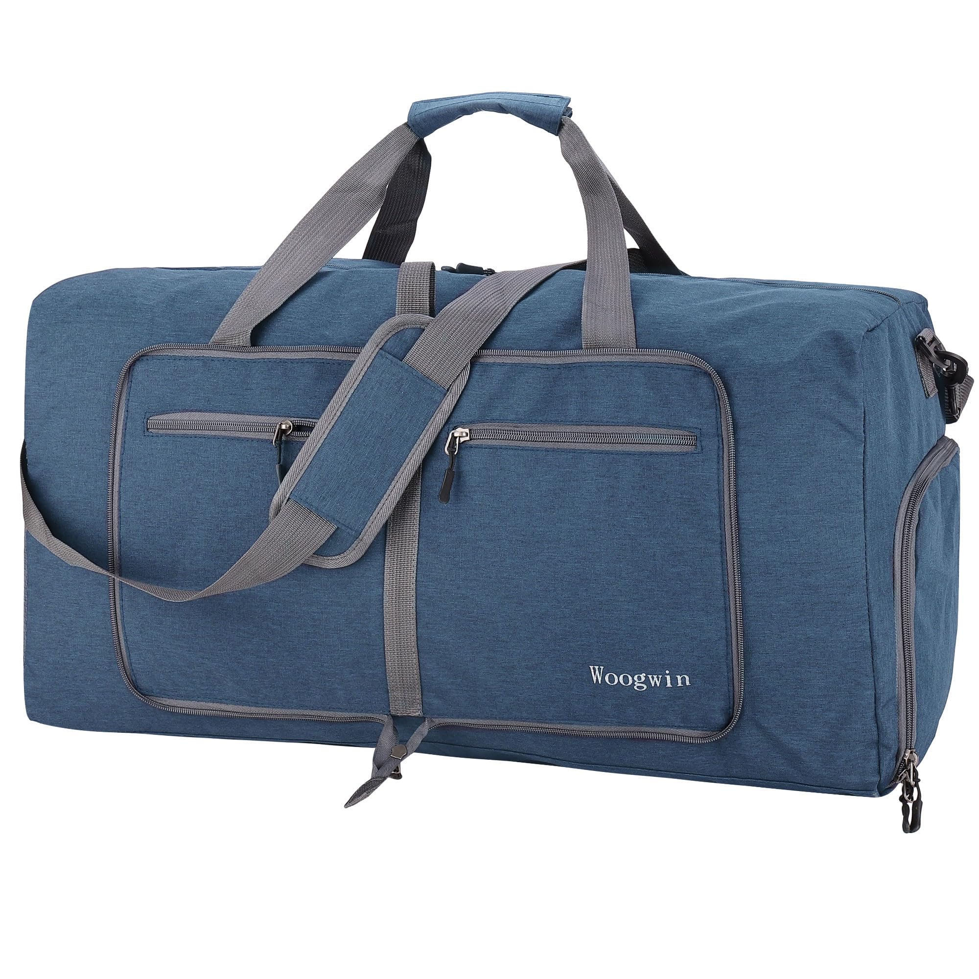 Woogwin Travel Duffel Bag Large Foldable Waterproof
