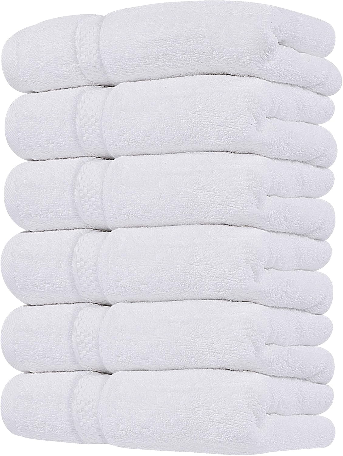Utopia Towels Premium White Hand Towels 100 Combed Ring Spun Cotton
