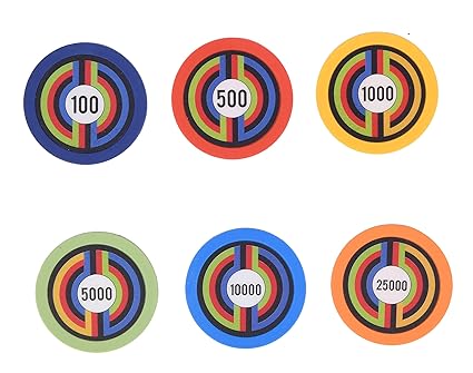 poker stuff India Poker Chip Set with All in Button (15 gm)