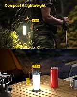 Glocusent Survival Camping Light 1200LM 5 Modes IP68 USB-C 5000mAh view 6