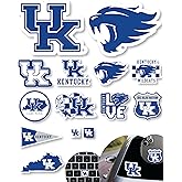 Kentucky Stickers for Gift, Car, Water Bottle, Laptop, and Phone for UK Football Fans and University Graduates (Kentucky Wildcats)