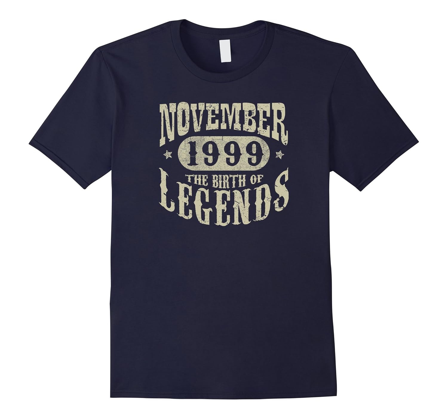 18 years 18th Birthday November 1999 Birth of Legend T-Shirt-Rose