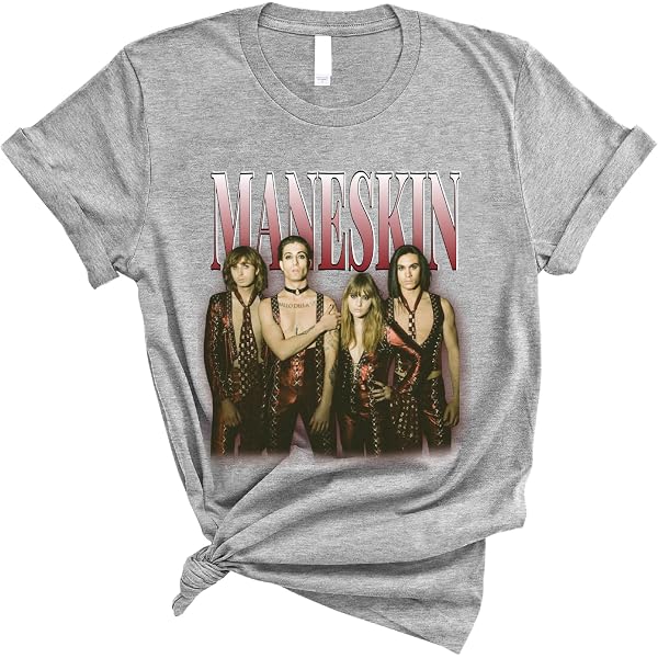Amazon.com: Måneskin Zitti e Buoni T-Shirt : Clothing, Shoes & Jewelry