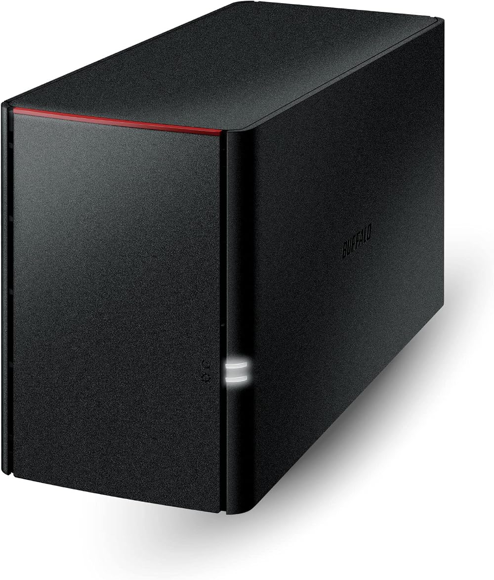 Buffalo LinkStation 220 4TB 2-Bay NAS Network Storage with Drives Included