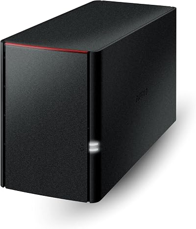 Buffalo LinkStation 220 4TB 2-Bay NAS Network Storage with Drives Included