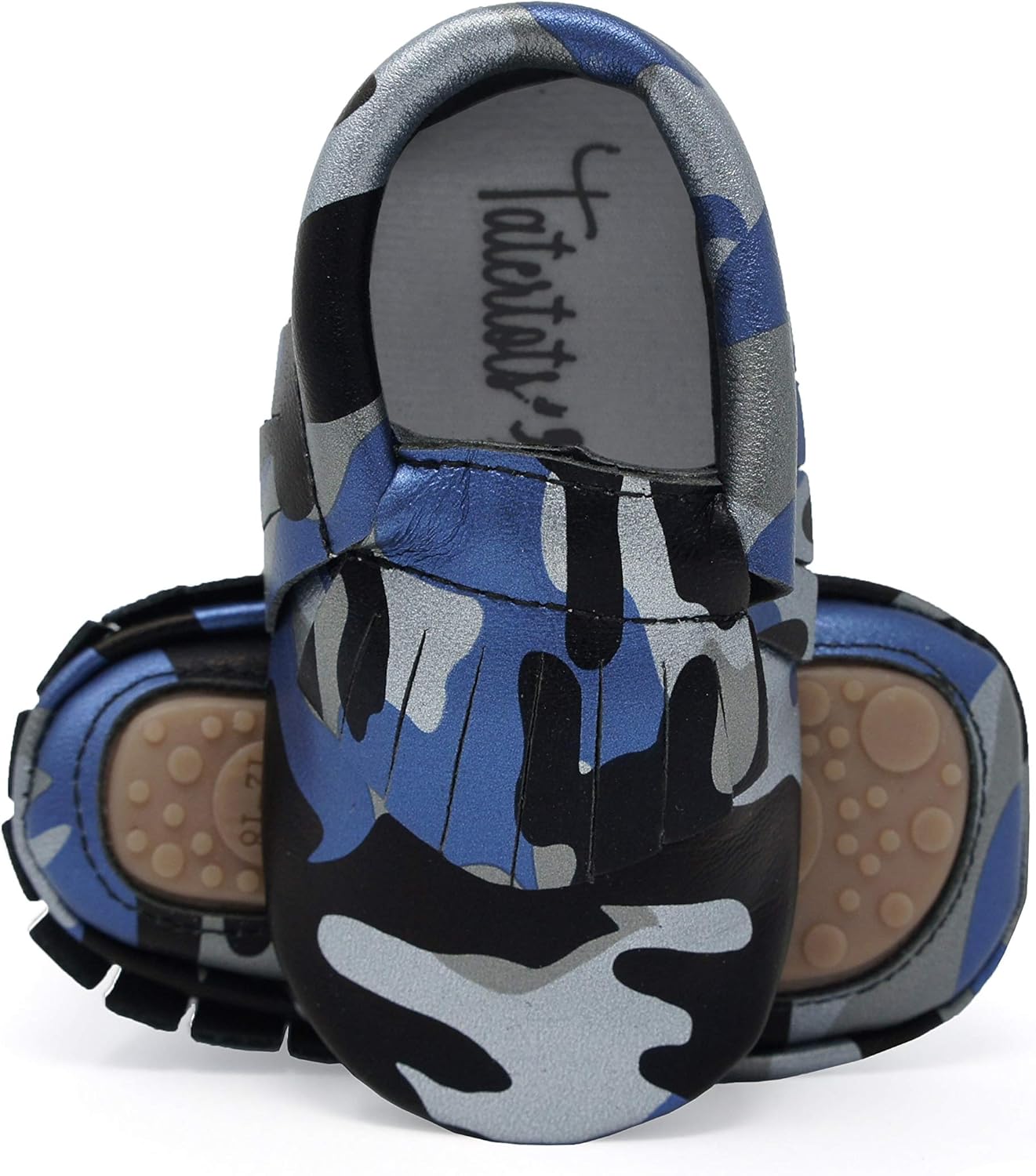 baby moccasins with rubber soles