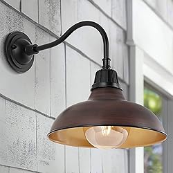 JONATHAN Y JYL7613G Aurora 12.25" 1-Light Farmhouse