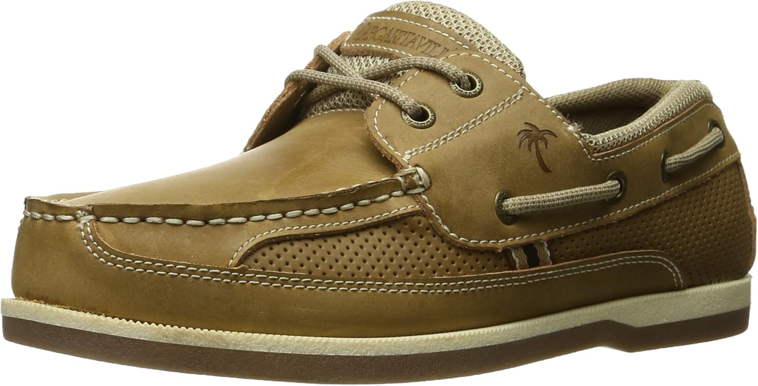 Margaritaville Men�s Lighthouse Leather Boat