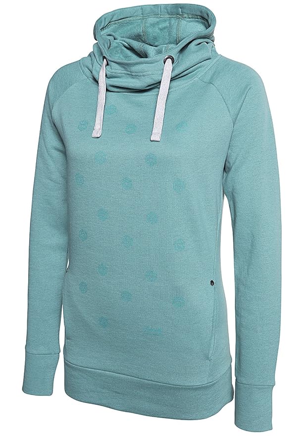 Lakeville Mountain Damen Hoodie SADAI – Kapuzen-Pullover mit Fleece-Innenfutter | Langarm-Sweatshirt in Regular Fit