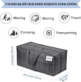 VenO 4 Pack Heavy-Duty Moving Bags Extra Large with Backpack Straps view 6