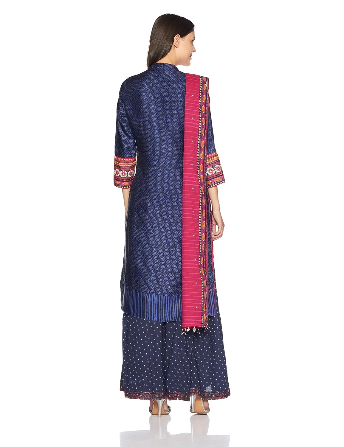 biba women's straight salwar suit