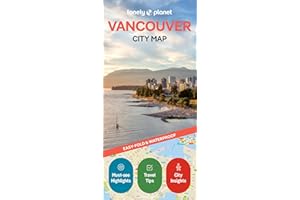 Lonely Planet Vancouver City Map 2 2nd Ed.: Durable, Waterproof, Easy-Fold Planning Map with Attractions & Walking Tours