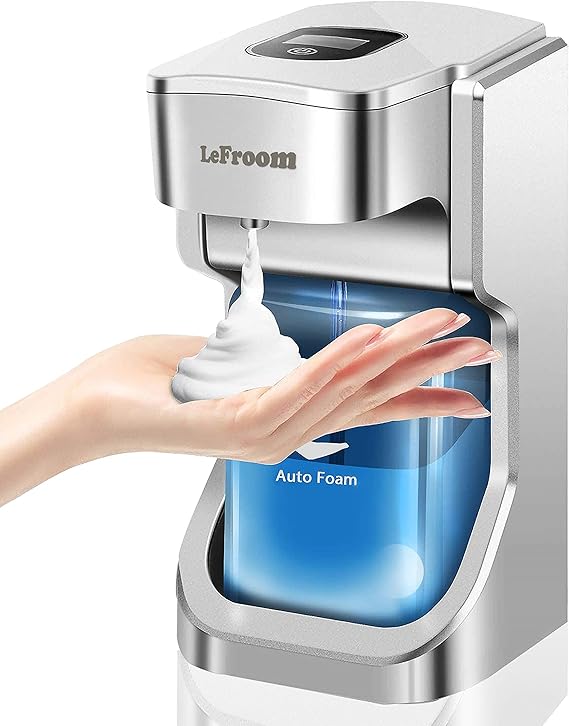LeFroom Foaming Automatic Soap Dispenser 17oz 5000ml, Touchless Sensor