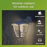 Philips MyGarden Creek Outdoor Wall Light White 60W E27 view 3