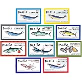 Matiz Seafood Variety Pack Sampler |10 pack|, 1 can each of Matiz Seafood Line