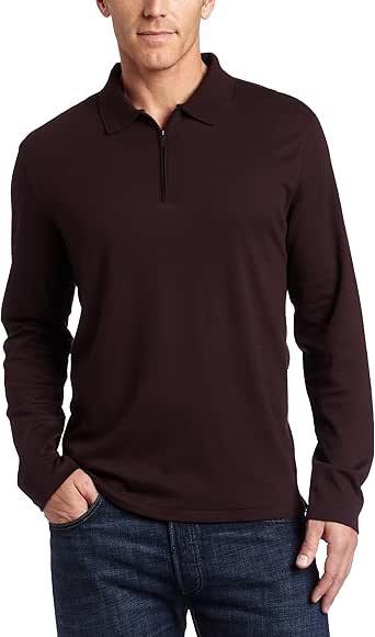 zip front polo