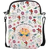 CMNIM Cartoon Character Merch Gift Chicken Crossbody Bag Princess Shoulder Bag Purse We’Re Just Here for The Gifts