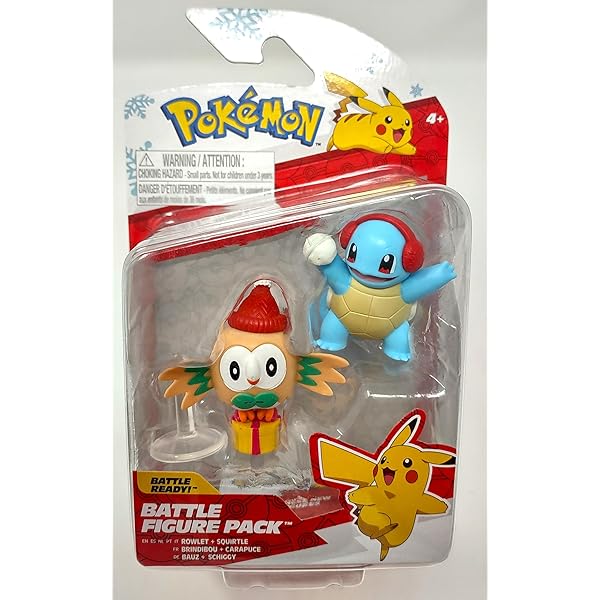 Amazon.com: Pokémon PKW3028 Battle Figure Pack Winter