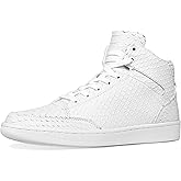 Soulsfeng Unisex Basketball Shoes Leather High Top Sneakers Comfortable Walking Skate Shoes