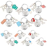 Kenning Christmas Nurse Keychain Gift for Women Practitioner Appreciation Keyring Gift Nurse Week Graduation Party Favor