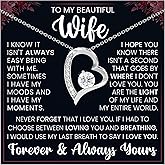 Necklace Present for Wife From Husband To My Wife Forever Love Jewelry Necklace Gift for Wives